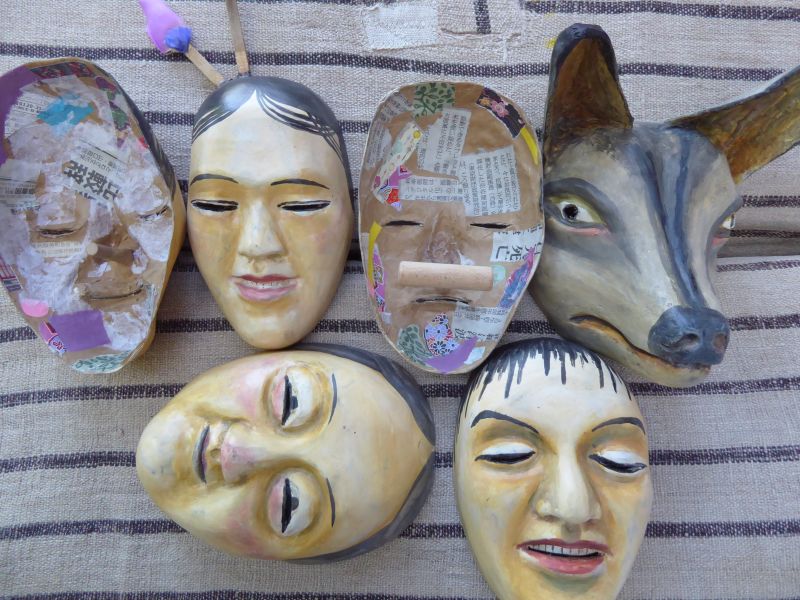 die Wolfswimpern, No inspirierte Masken,Theater Waidspeicher Erfurt , Regie Kristine Stahl